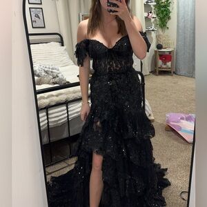 Norman’s Black prom dress
